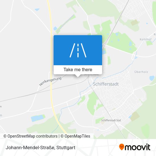 Johann-Mendel-Straße map