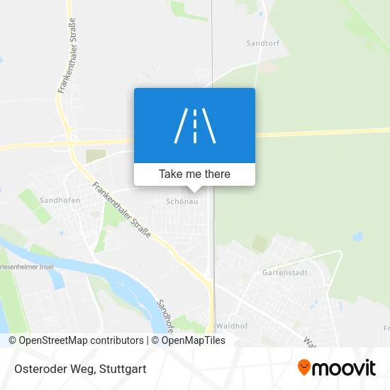 Карта Osteroder Weg