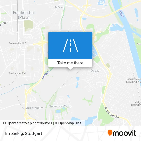 Карта Im Zinkig