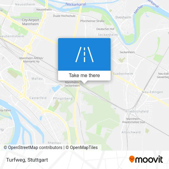 Карта Turfweg