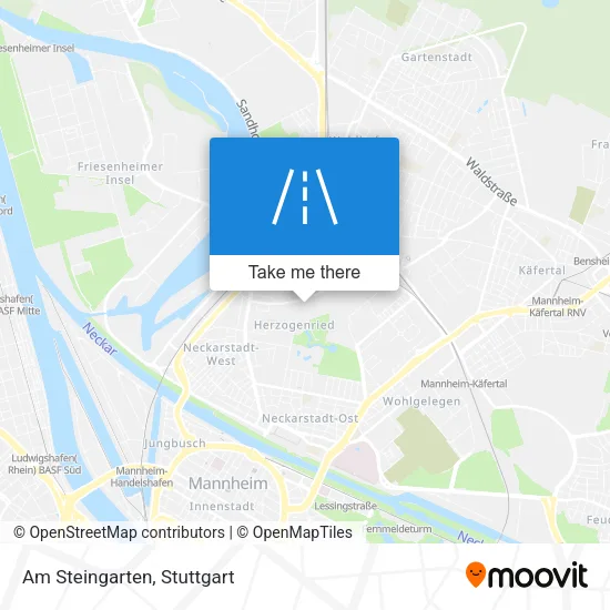 Карта Am Steingarten