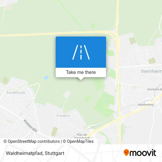 Карта Waldheimatpfad