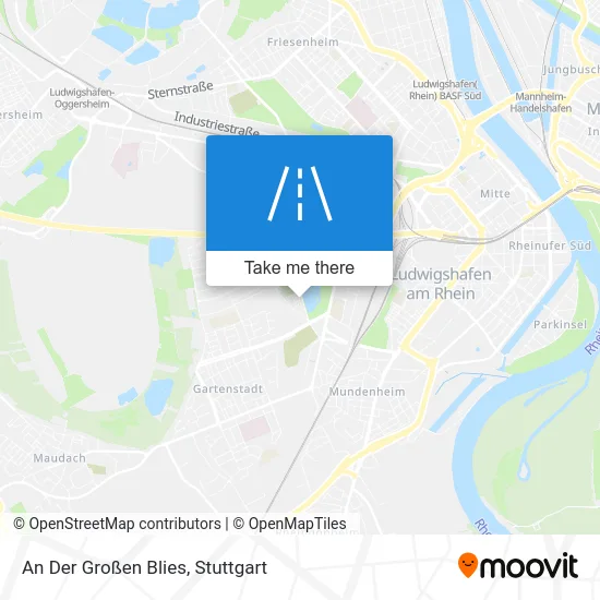 Карта An Der Großen Blies