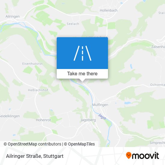 Карта Ailringer Straße