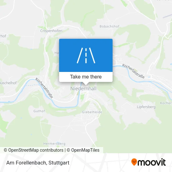 Карта Am Forellenbach