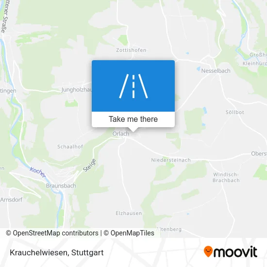 Карта Krauchelwiesen