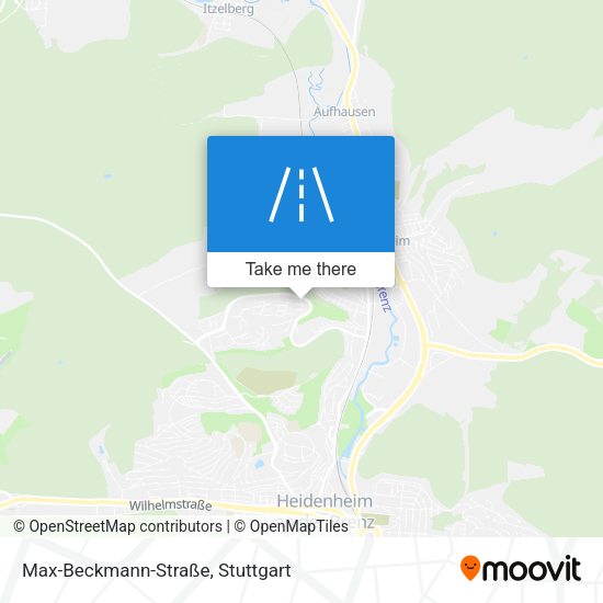 Max-Beckmann-Straße map