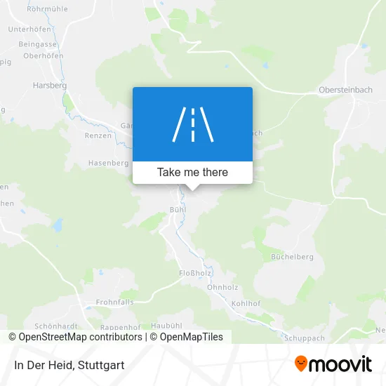 Карта In Der Heid
