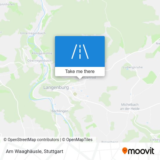 Am Waaghäusle map