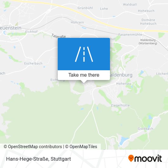 Hans-Hege-Straße map