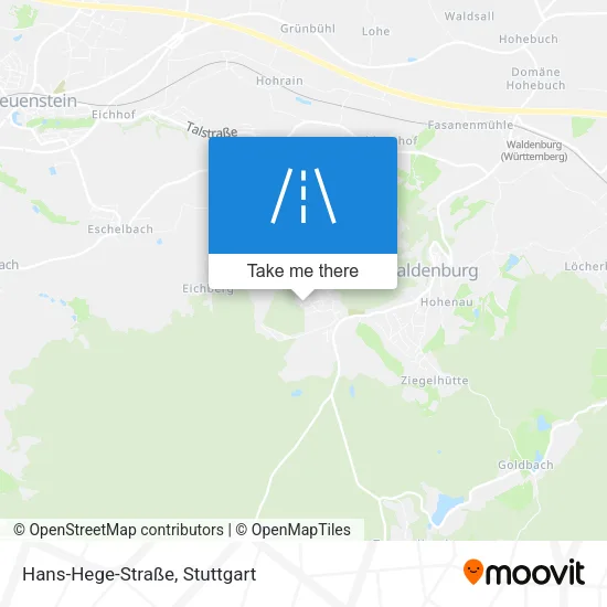 Hans-Hege-Straße map