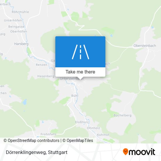 Dörrenklingenweg map