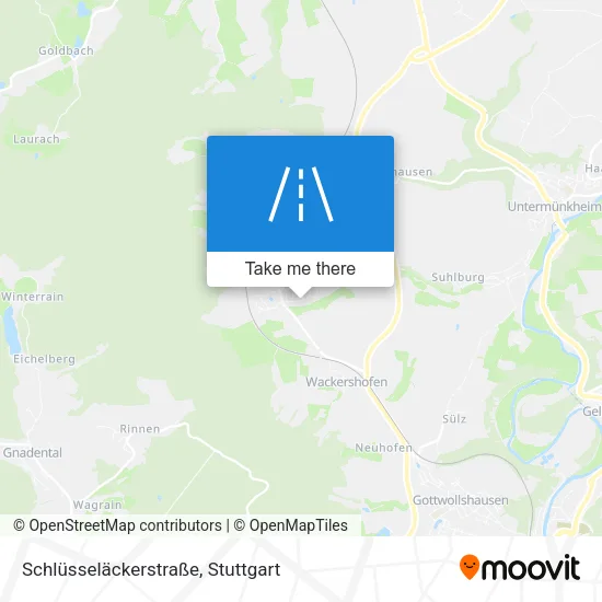 Карта Schlüsseläckerstraße