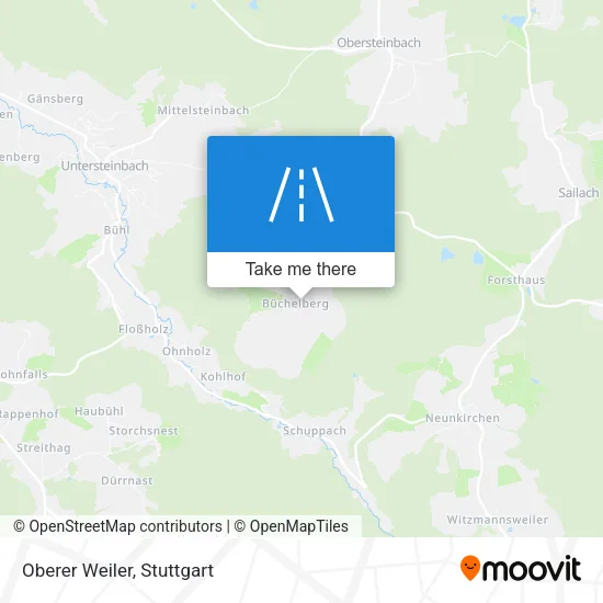 Карта Oberer Weiler