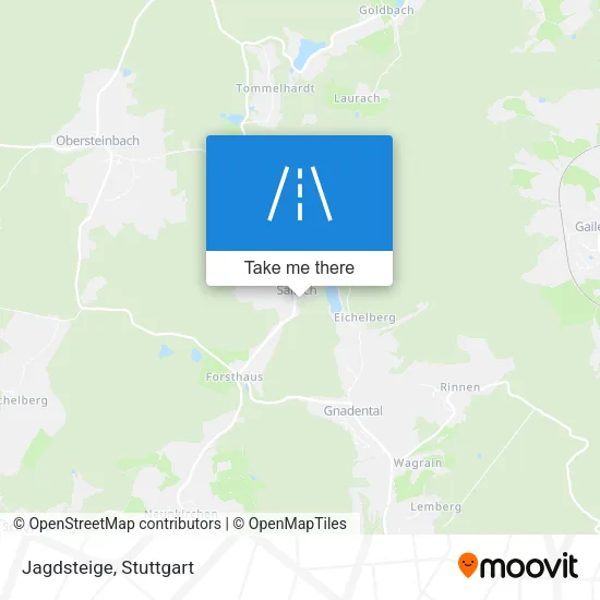 Карта Jagdsteige