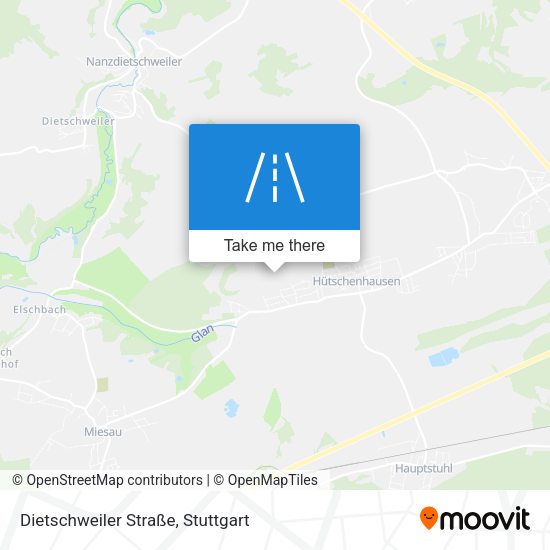 Dietschweiler Straße map