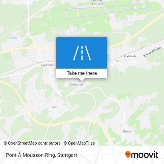 Pont-À-Mousson-Ring map