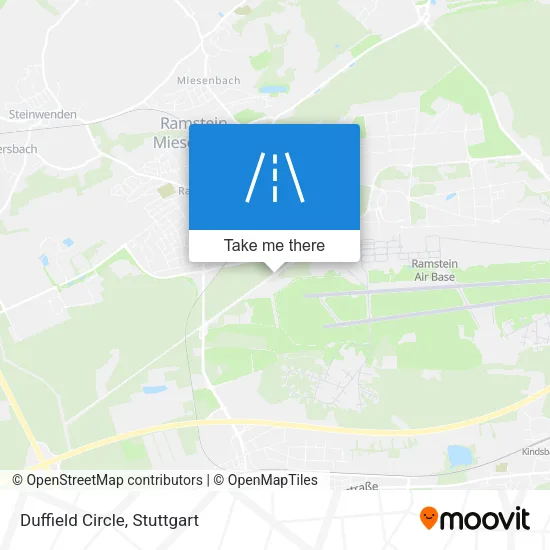 Карта Duffield Circle