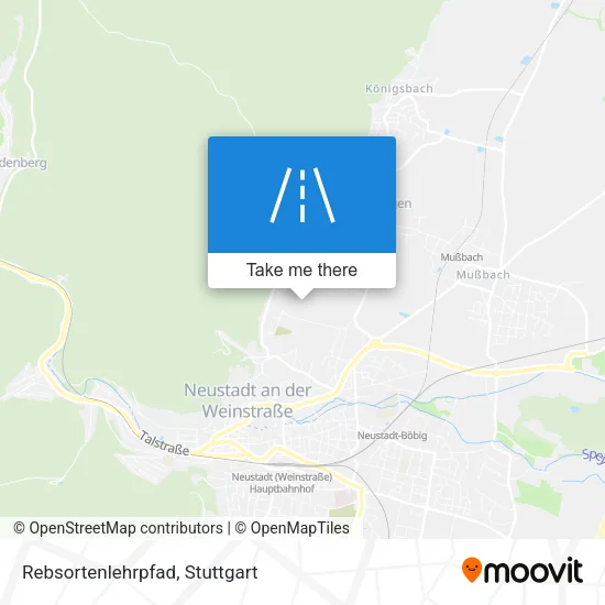 Rebsortenlehrpfad map