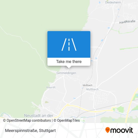 Meerspinnstraße map