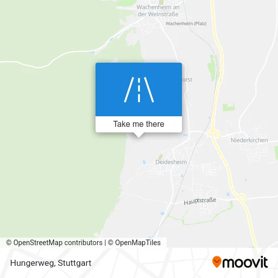 Карта Hungerweg
