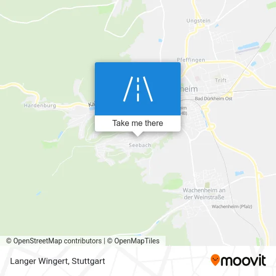 Карта Langer Wingert