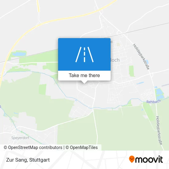 Карта Zur Sang