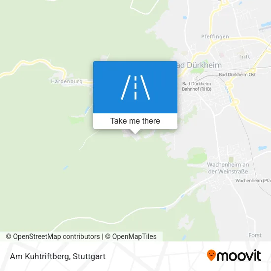 Карта Am Kuhtriftberg