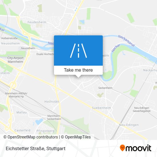 Eichstetter Straße map