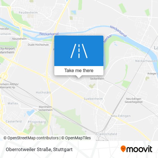 Oberrotweiler Straße map