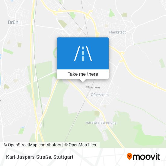 Karl-Jaspers-Straße map