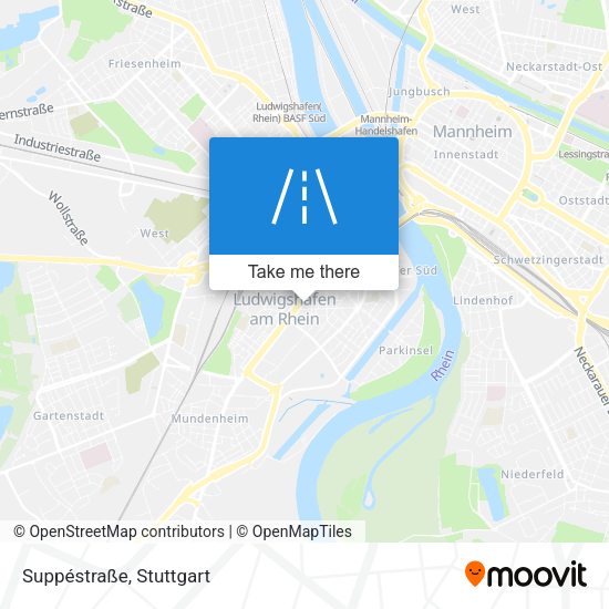 Suppéstraße map