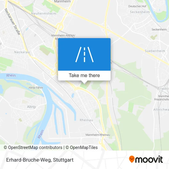 Карта Erhard-Bruche-Weg