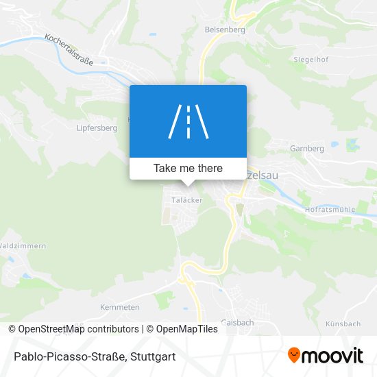 Pablo-Picasso-Straße map