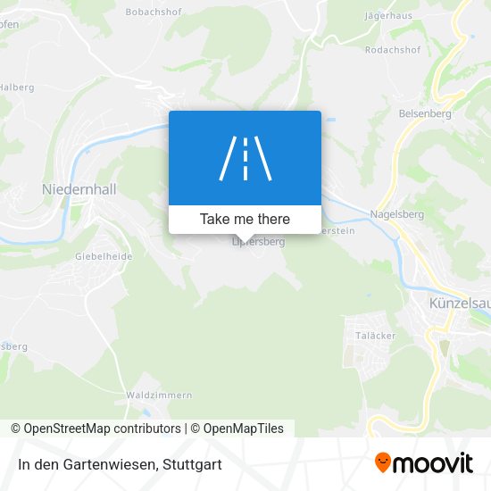 In den Gartenwiesen map