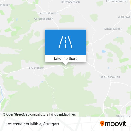 Hertensteiner Mühle map