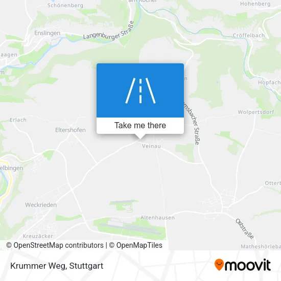 Карта Krummer Weg