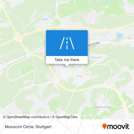 Карта Munscon Circle