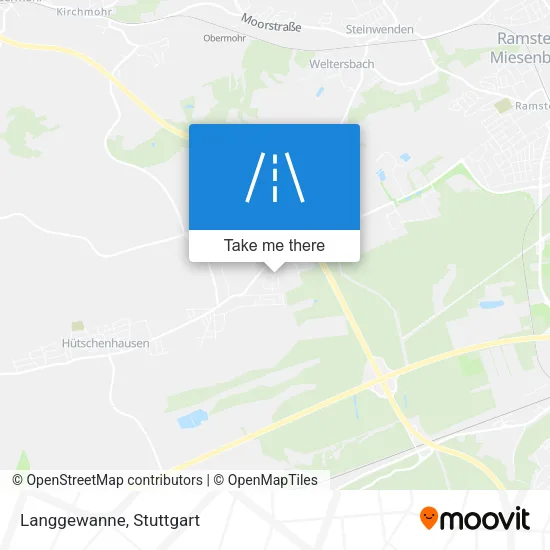 Карта Langgewanne