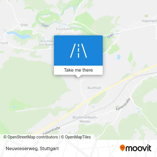 Карта Neuwieserweg