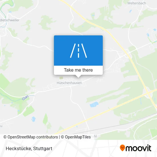 Карта Heckstücke