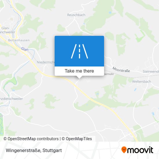 Wingenerstraße map
