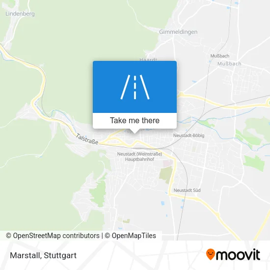 Карта Marstall