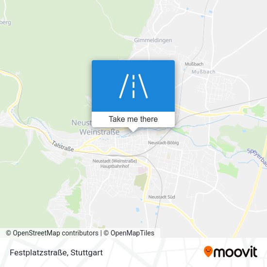 Festplatzstraße map