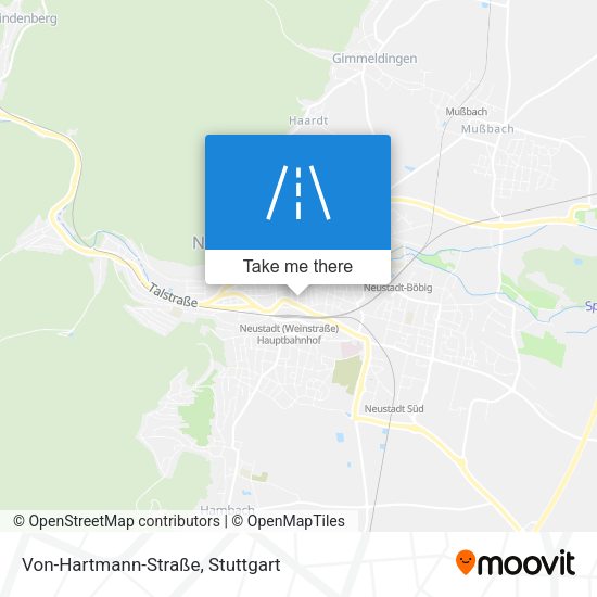 Von-Hartmann-Straße map
