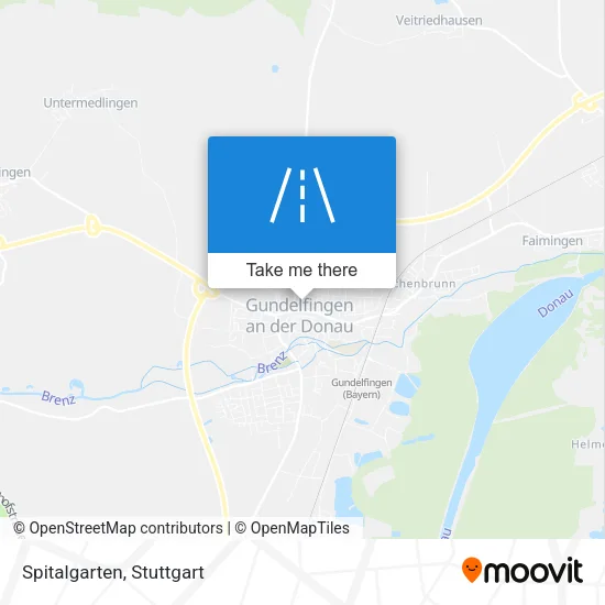 Карта Spitalgarten