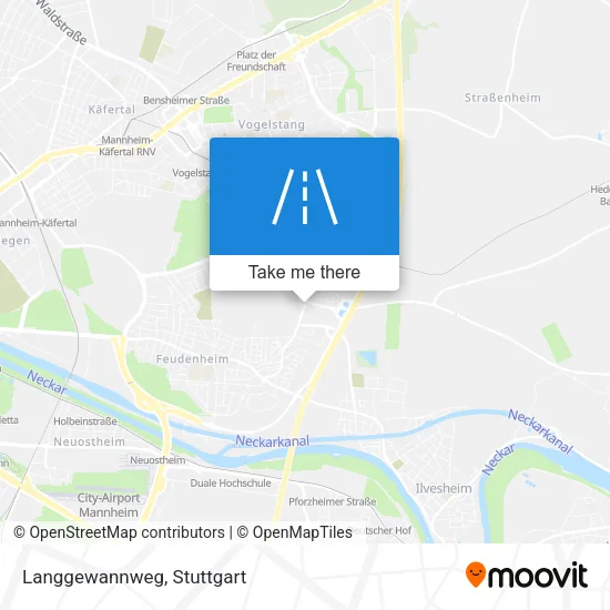 Карта Langgewannweg