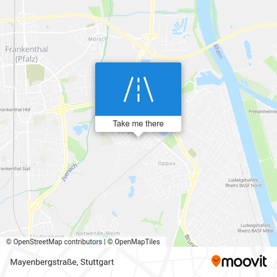 Карта Mayenbergstraße