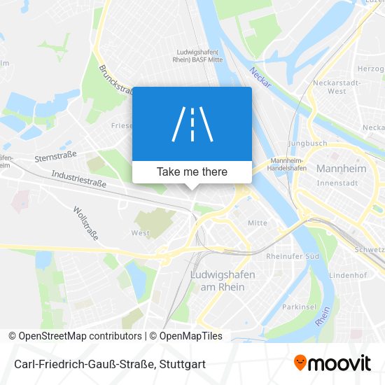 Carl-Friedrich-Gauß-Straße map