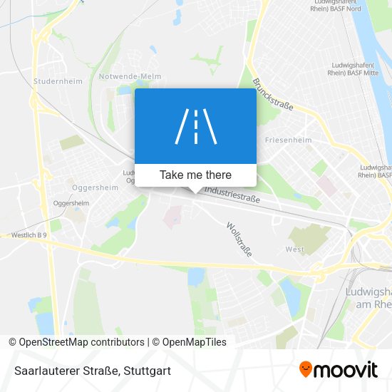 Карта Saarlauterer Straße